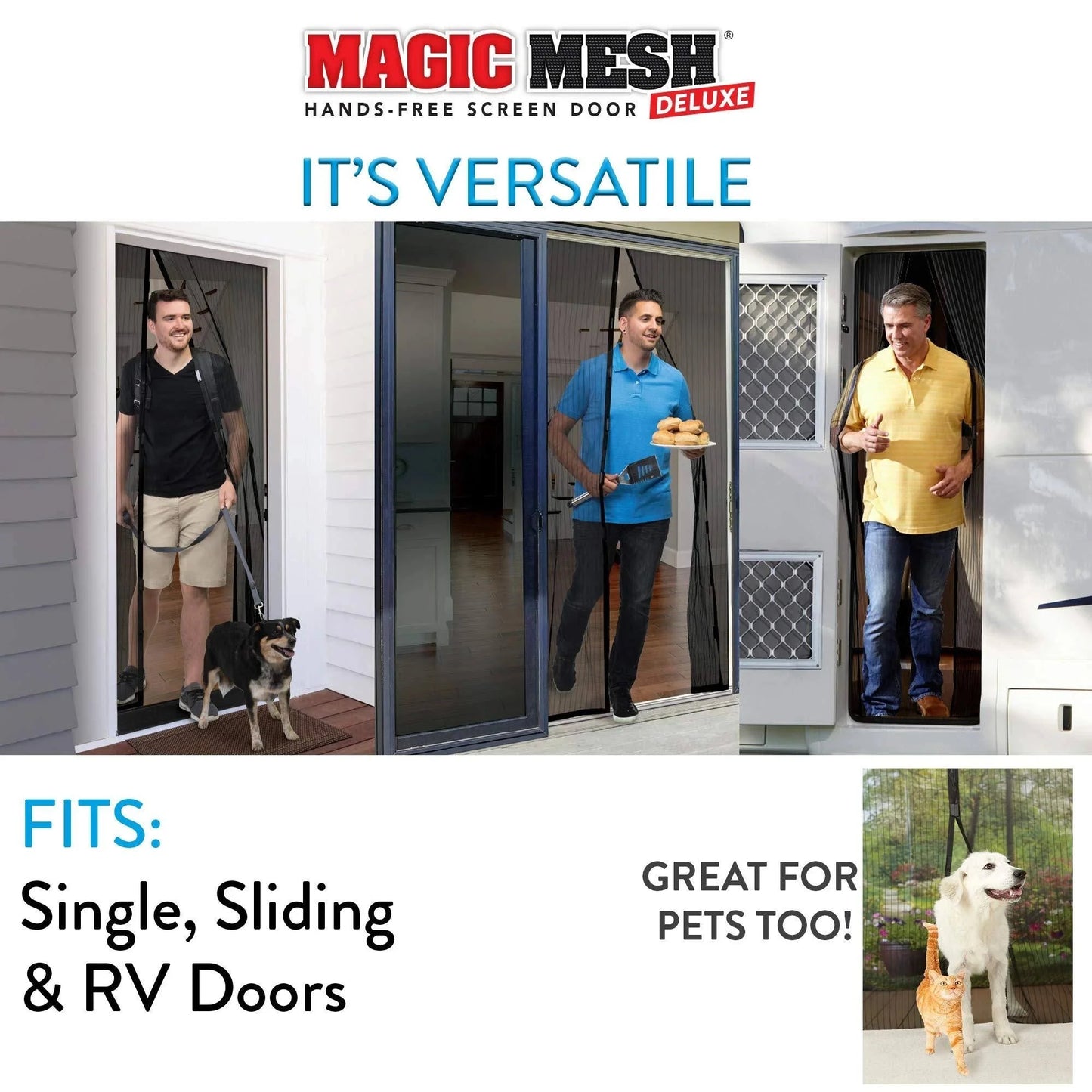 Hands-Free Screen Door